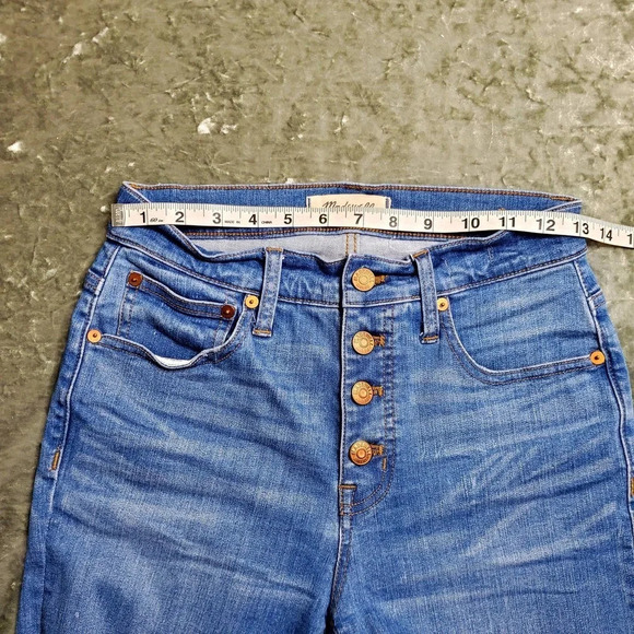 Madewell Cali Demi-Boot Distressed Jeans - Picture 8 of 11